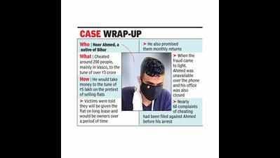 Rising cases of conmen promising high returns, vanishing with money: Goa police