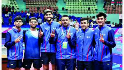 Gujarat men win team TT gold