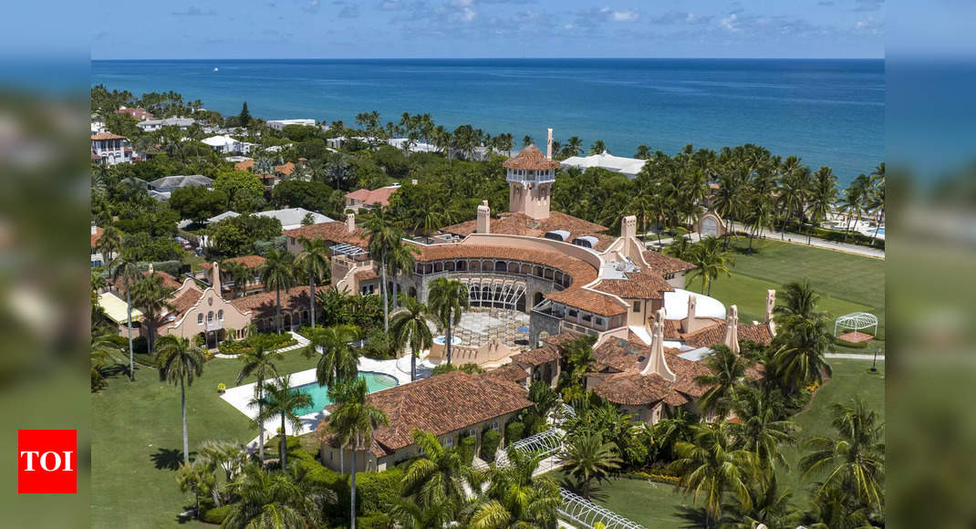 Trump documents probe: Court lifts hold on Mar-a-Lago records – Times of India