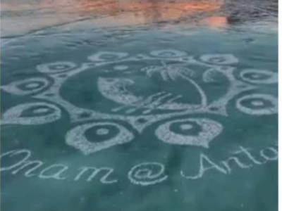 Watch this 'outstanding' viral video of the Onam celebration in Antarctica