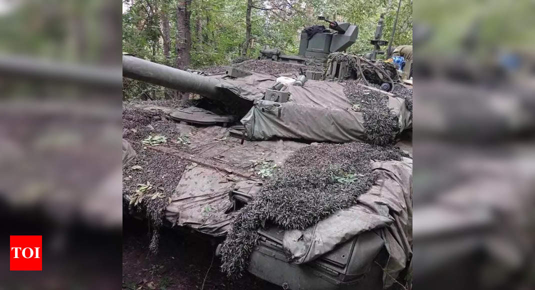 Ukraine seizes dozens of Russian tanks left by fleeing forces – Occasions of India