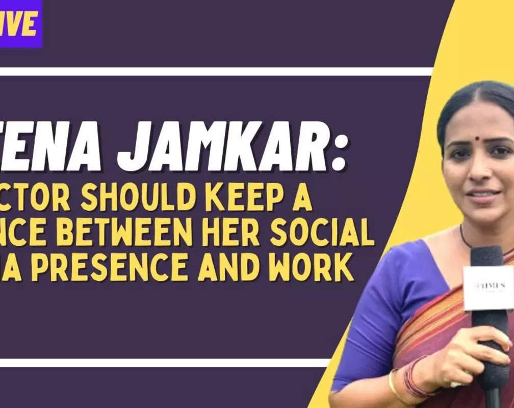 
Actors should keep a balance between social media presence and work: Veena Jamkar
