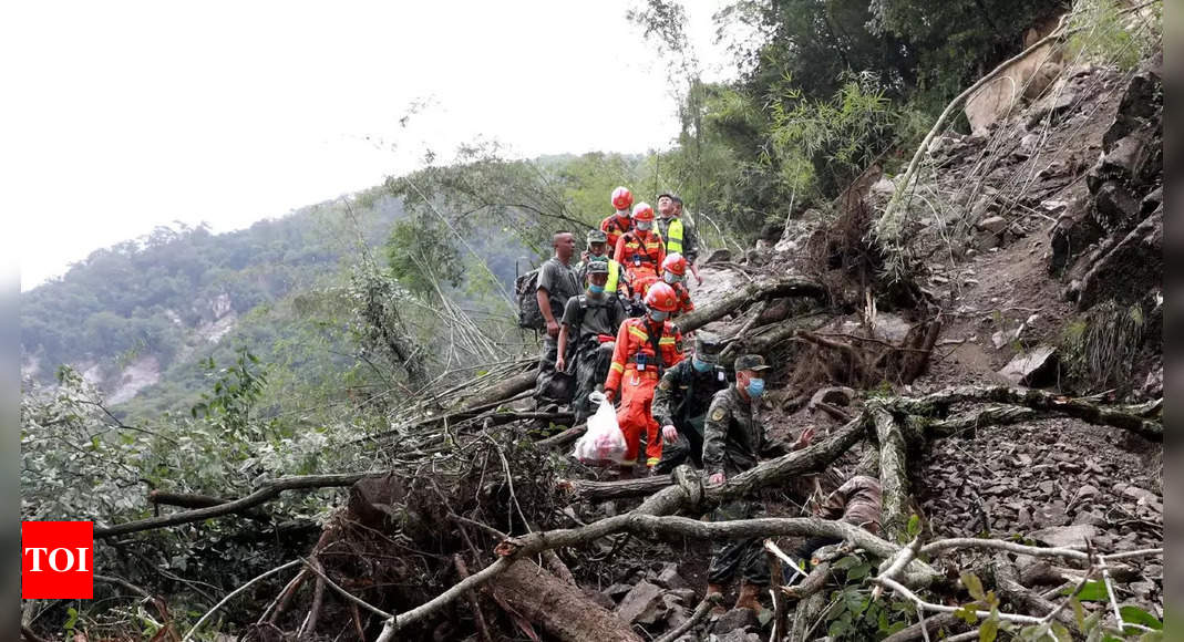 Man present in ‘miracle’ rescue 17 days after China quake – Occasions of India