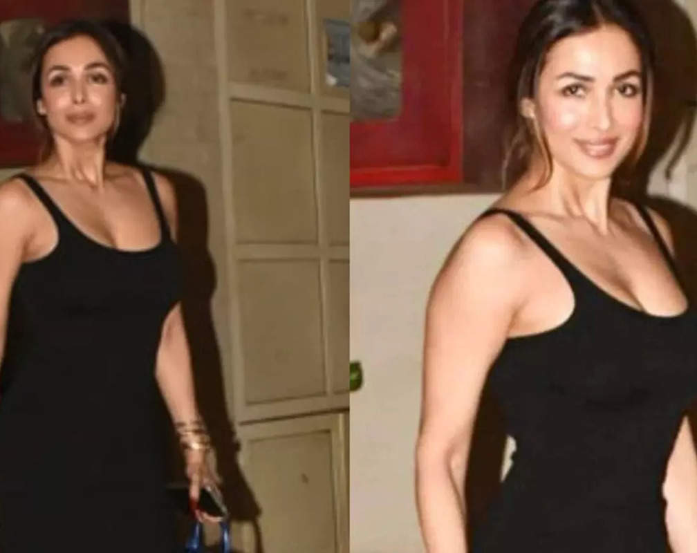
'Botox ki dukaan': Malaika Arora gets mercilessly trolled for wearing a black bodycon outfit with revealing neckline
