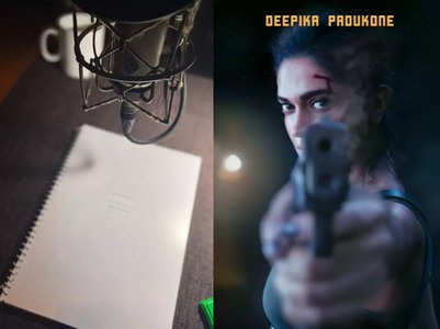 Deepika dubs for SRK's Pathaan - see pic