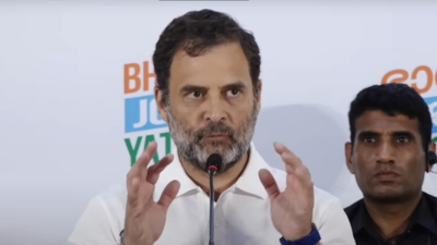 Congress president's post represents a set of ideas, beliefs about India: Rahul Gandhi