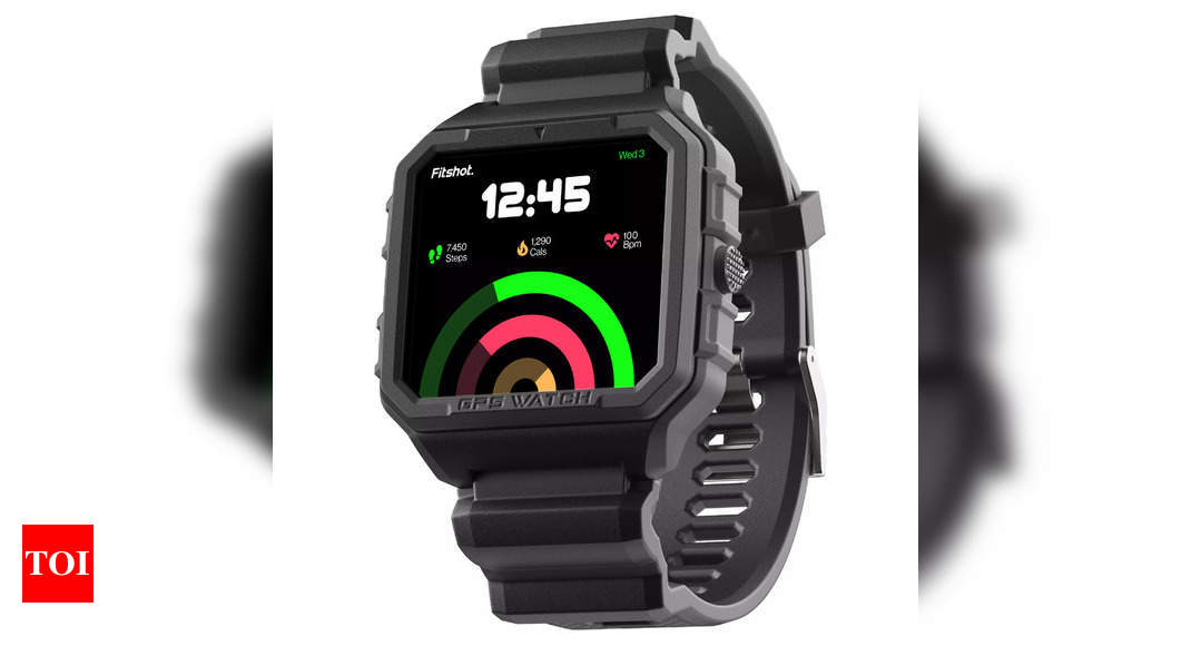 Fitshot Axis GPS-enabled smartwatch launched, priced at Rs 4,990 – Times of India