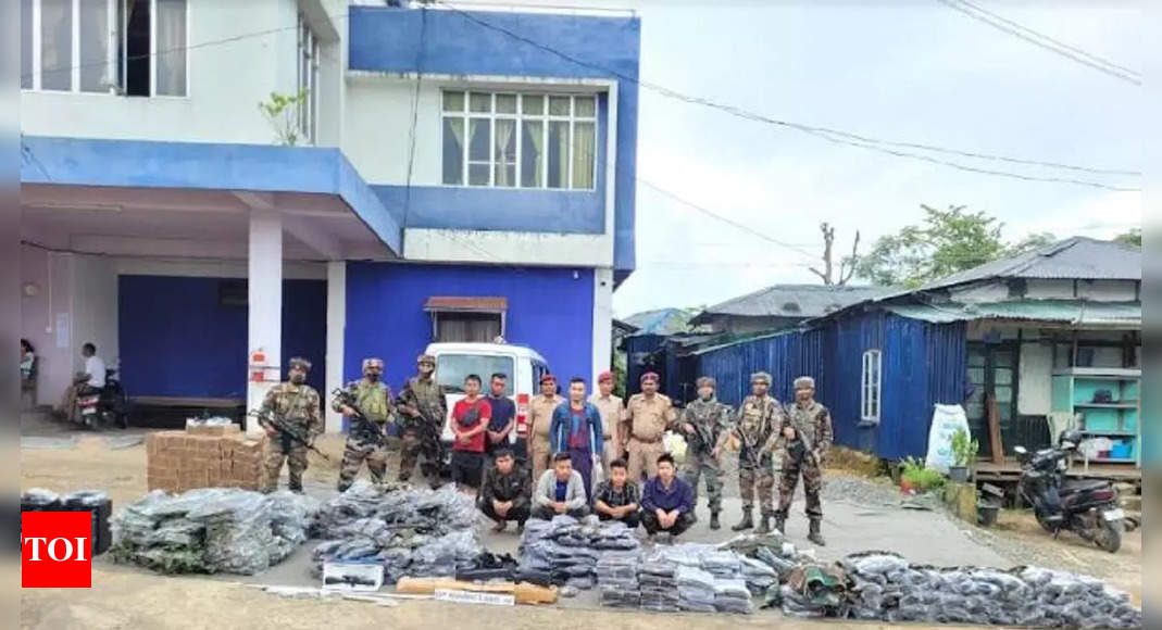 Huge Cache Of Tactical And War Like Stores Recovered In Mizoram’s Siaha 