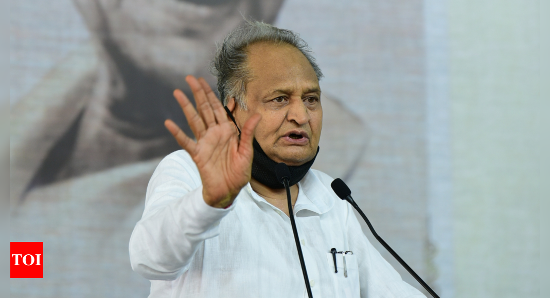 Gehlot agrees to run for Congress president, step down as Rajasthan CM | India News – Times of India