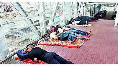 Rly passengers stranded as protest enters third day