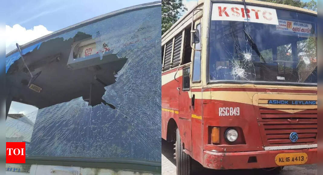 PFI hartal live: Kerala bandh tuns violent as protesters pelt stones at buses; 2 cops injured