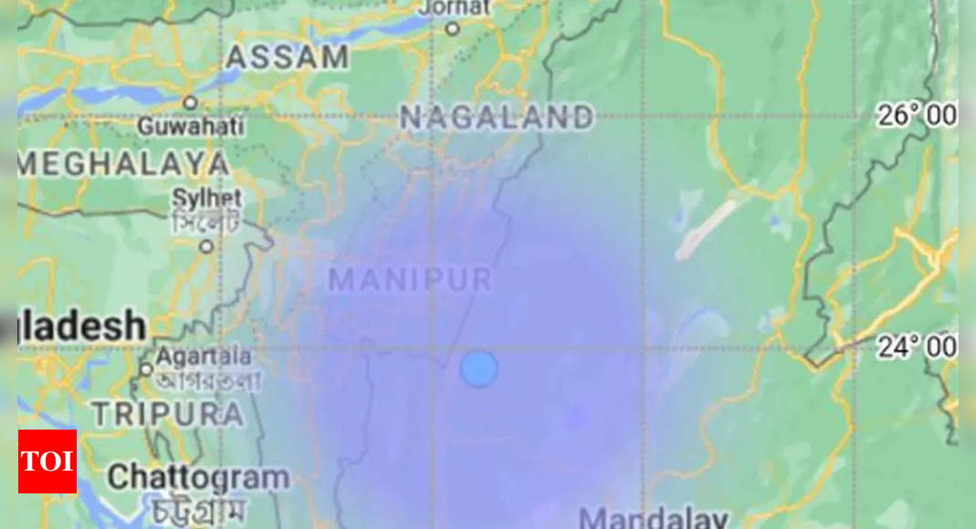 4.5-magnitude earthquake strikes Manipur  Imphal News