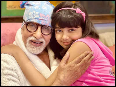 Here's what Amitabh Bachchan does when granddaughter Aaradhya gets upset with him