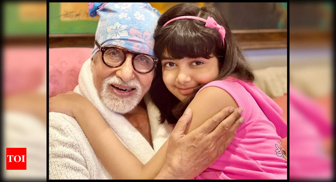 Here’s what Amitabh Bachchan does when granddaughter Aaradhya gets upset with him – Times of India