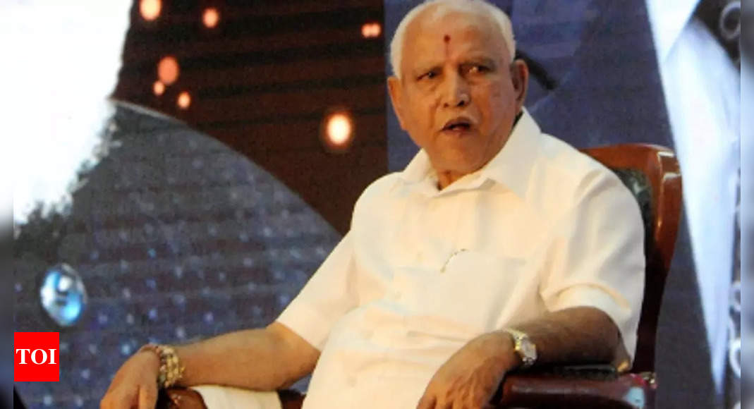 SC stays proceedings against BS Yediyurappa in corruption case | India News – Times of India