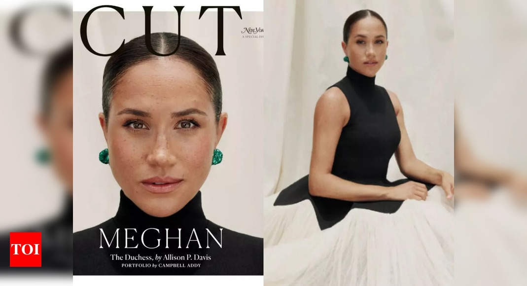 Princess of Sussex, Meghan Markle embraces freckles in style for a magazine cover