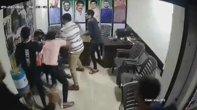 Maharashtra: AIMIM office attacked by unidentified persons in Mumbra