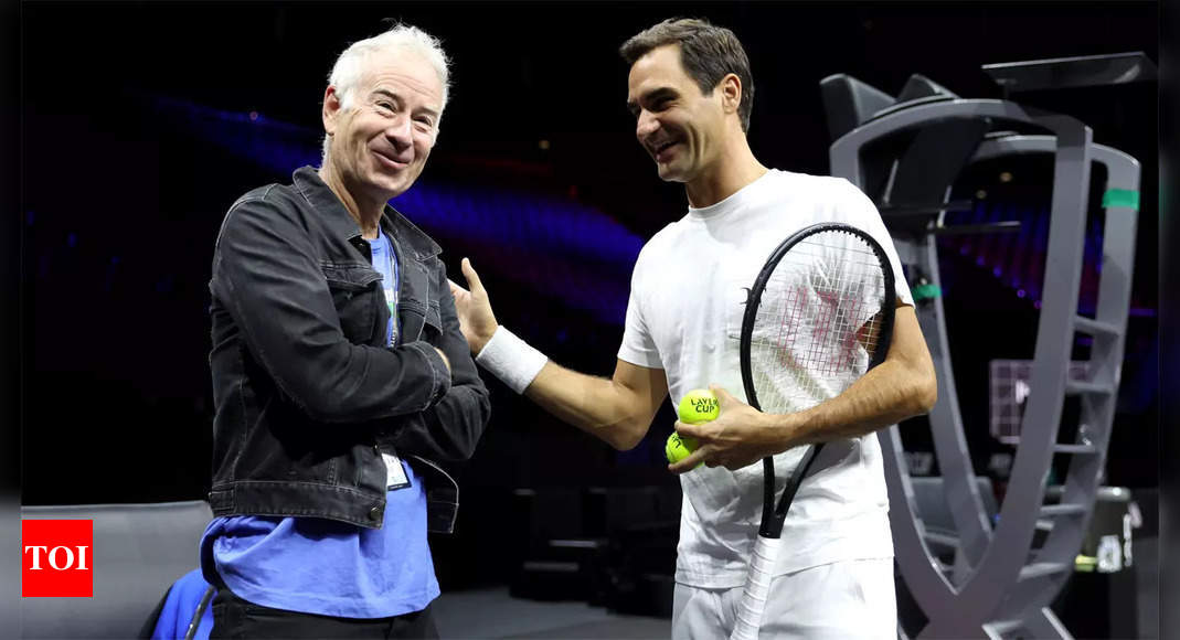 Federer’s retirement leaves a void that can’t be filled, says McEnroe | Tennis News – Times of India