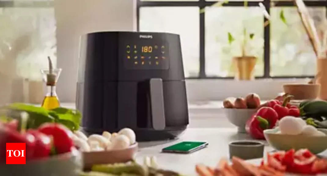 Philips Airfryer XL with Wi-Fi connectivity, app control launched at Rs 17,995 – Times of India