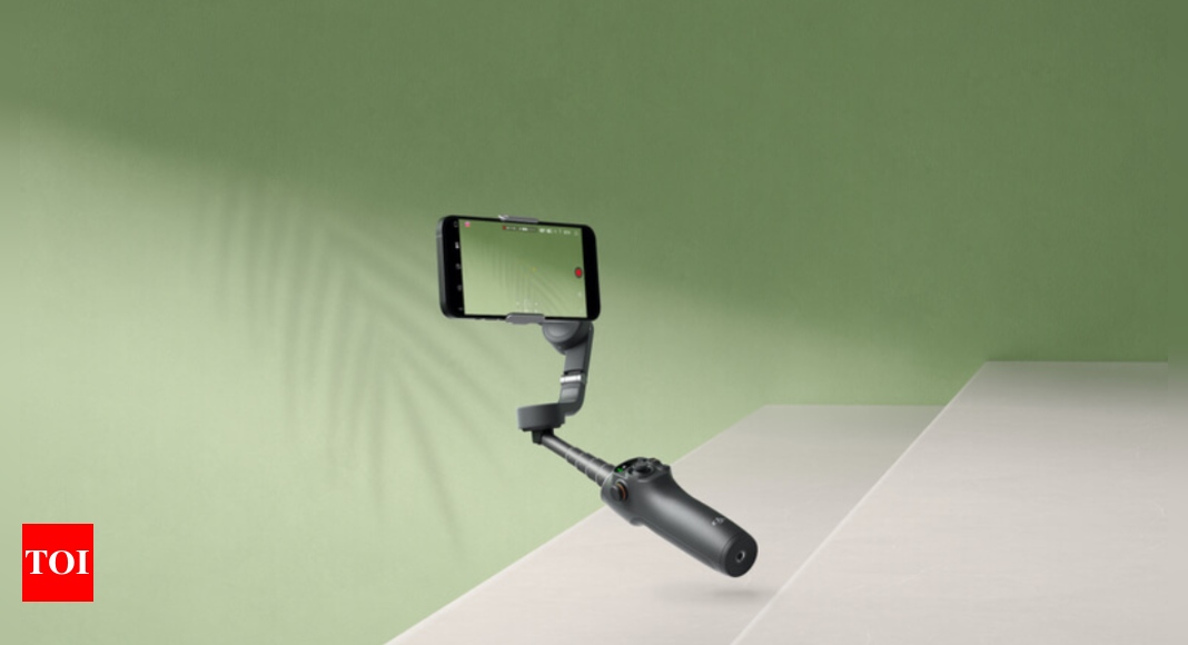 DJI Osmo Mobile 6 smartphone gimbal comes with 3-axis stabilisation, new status panel and side wheel – Times of India