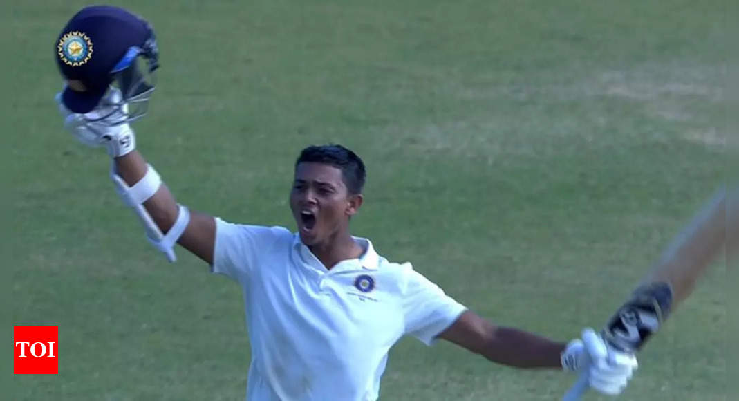 Duleep Trophy Final: Yashasvi Jaiswal scores double hundred to bring West Zone back in the game | Cricket News – Times of India