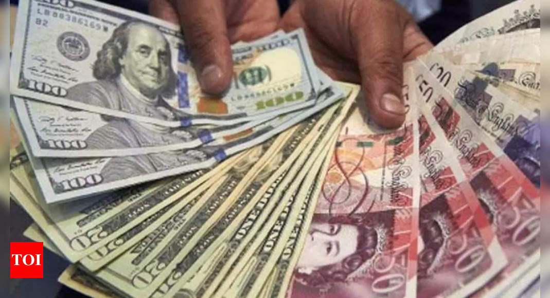 Near 2-year low: Forex reserves fall for 7th straight week - Times of India