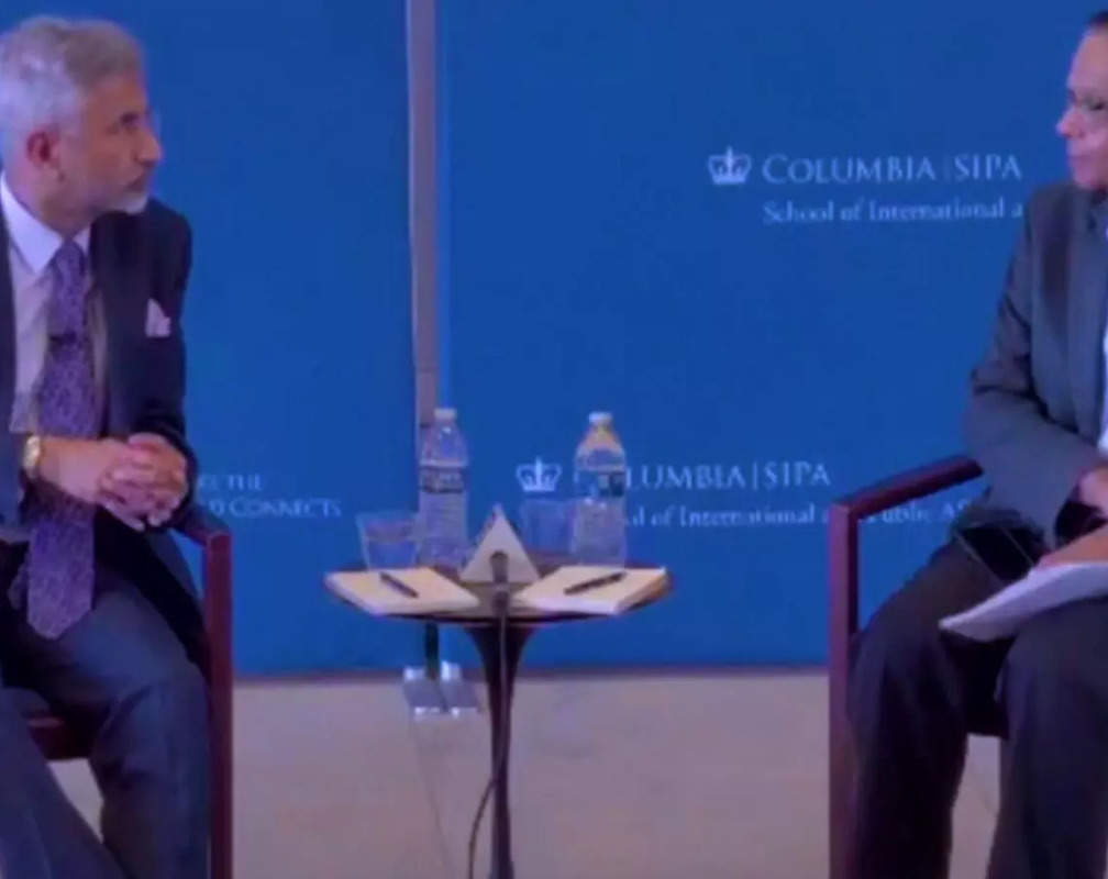 
Managing China hasn't been easy, says EAM Jaishankar at Columbia University

