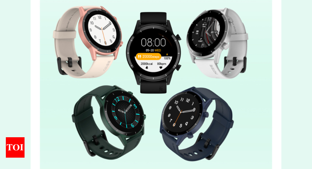 NoiseFit Core 2 Buzz smartwatch with AI voice assistant launched: Details inside - Times of India