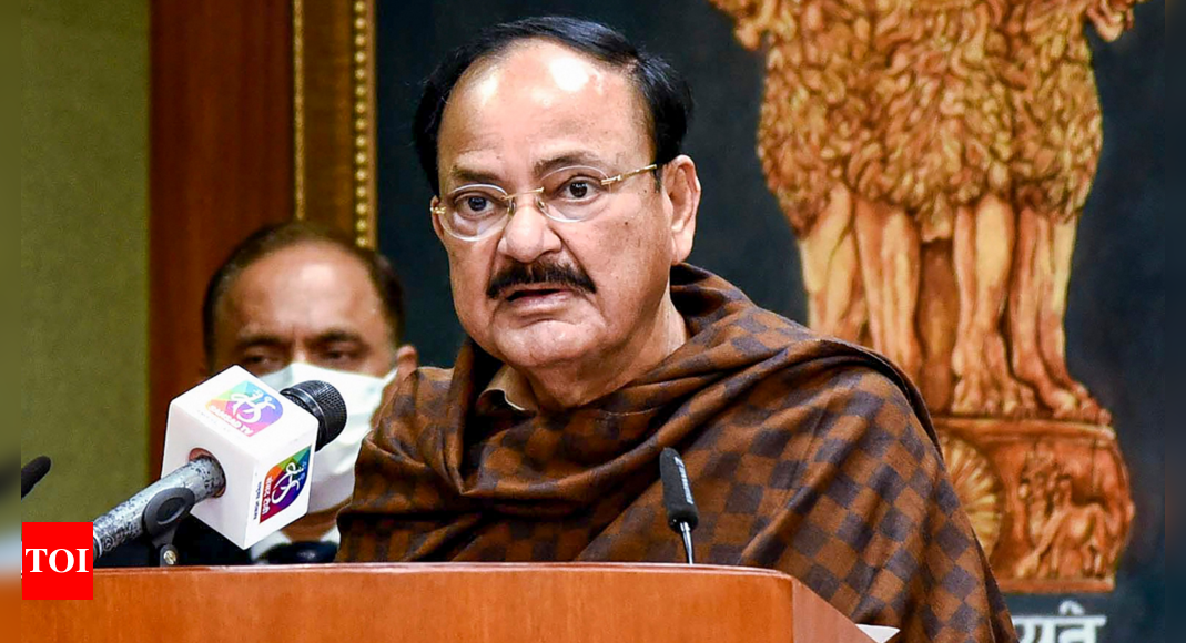 Venkaiah Naidu to PM: Talk to Opposition, clear misunderstandings | India News – Times of India