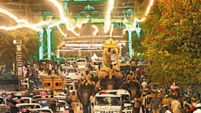 Mysuru: Dasara procession to pass through illuminated thoroughfares this year