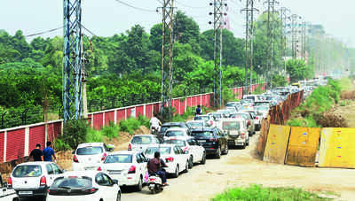 Traffic thrown out of gear