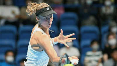 In-form Liudmila Samsonova surges into Tokyo final