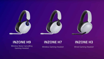 Sony Inzone H3, H7 and H9 headsets now available for purchase in India