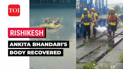 Ankita Bhandari murder case: Police recovers 19-year-old's body from Chilla canal in Rishikesh