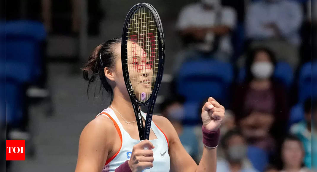 Chinese teen Zheng Qinwen powers into first WTA final in Tokyo | Tennis News – Times of India