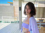 Amid rumours of dating Katrina Kaif's brother, Ileana D'Cruz flaunts her toned abs in a lilac bikini