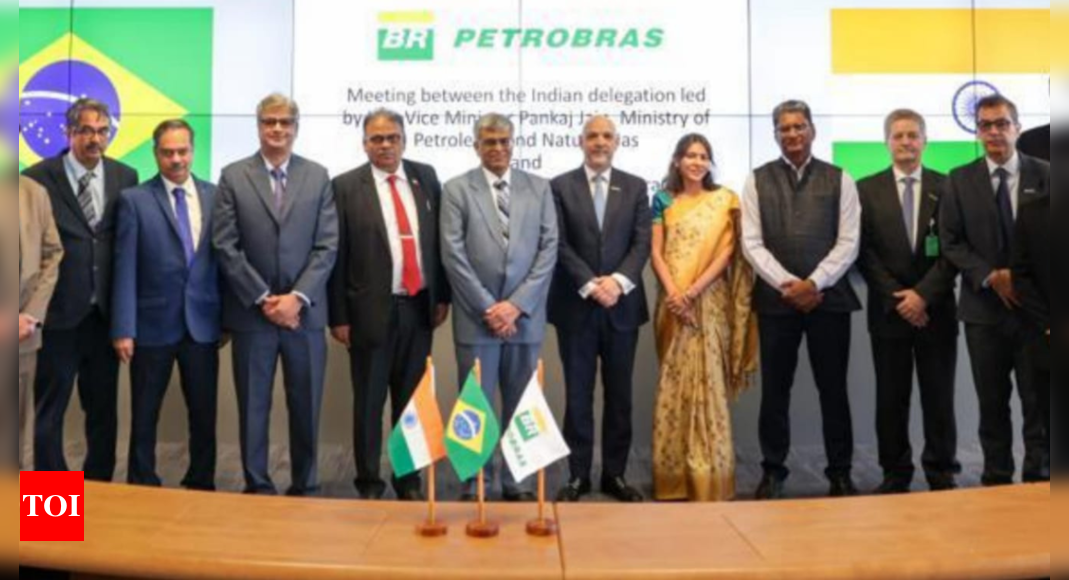 BPCL eyes Brazil crude, inks MoU with Petrobras – Times of India
