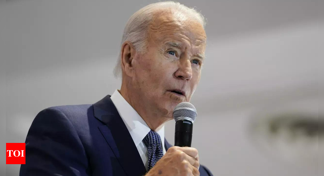‘She was 12, I was 30’: Social media lights up over US President Biden’s remark – Times of India