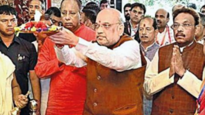 Bihar: Amit Shah praises SSB for guarding Chicken's Neck, fighting Reds