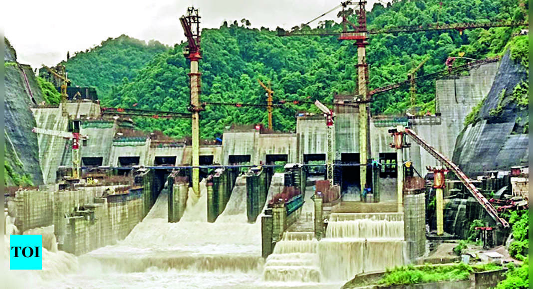 After heavy rain, diversion tunnel of Subansiri hydel power project collapses