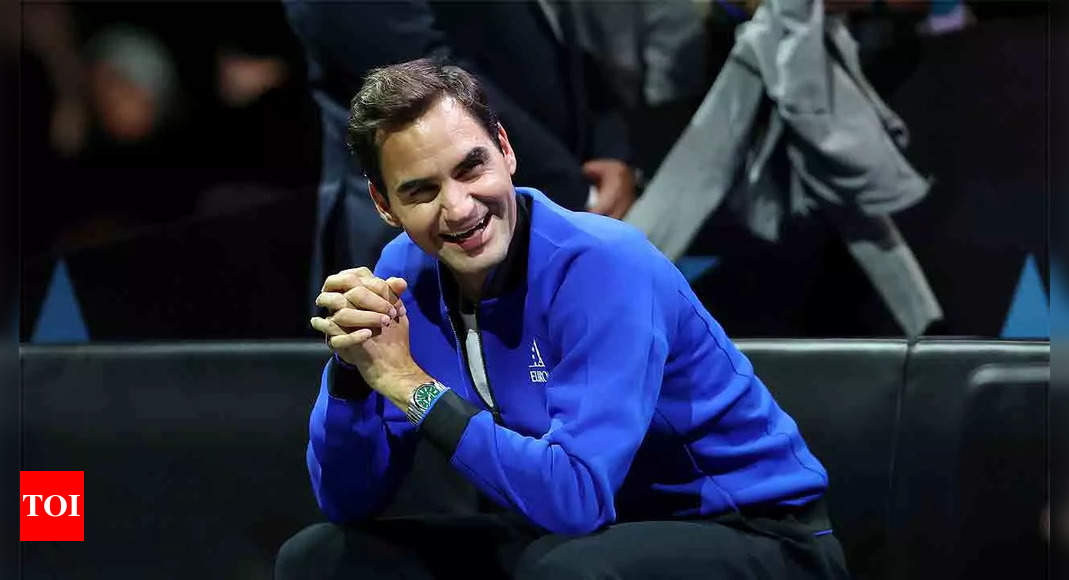 Tears flow as emotions rule at Roger Federer’s farewell | Tennis News – Times of India