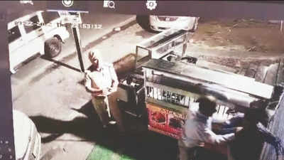 Ludhiana: Video of cop beating man, grabbing collar goes viral