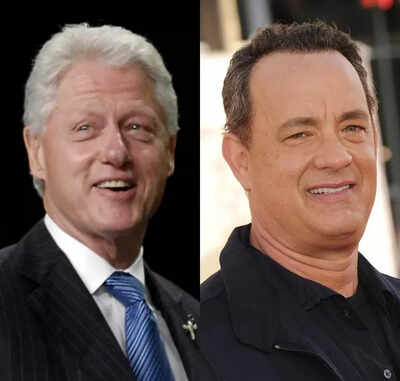 In conversation with Tom Hanks, Bill Clinton says 'democracy is fragile  right now' | English Movie News - Times of India