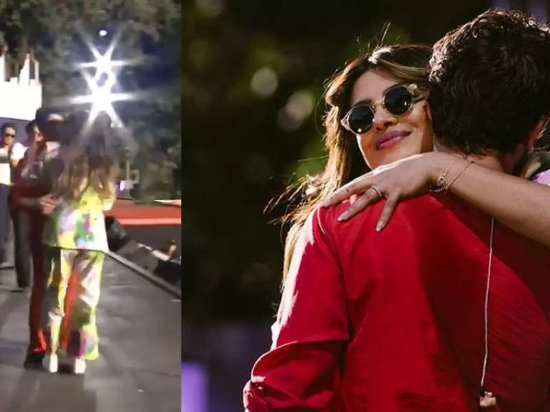 Priyanka Chopra kisses hubby Nick Jonas on stage at Global Citizen Festival in New York