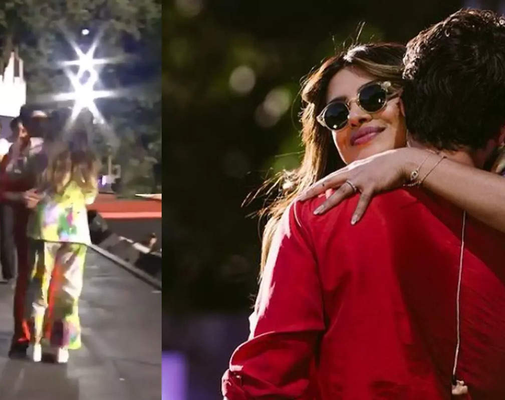 
Priyanka Chopra kisses hubby Nick Jonas on stage at Global Citizen Festival in New York
