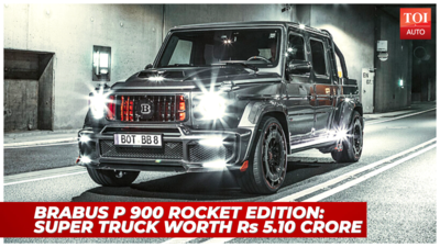 P 900 Rocket Edition: All about the 900 hp G-Wagen pickup truck from Brabus