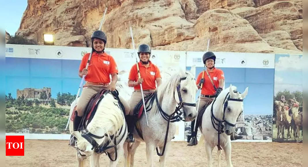 Indian Equestrian team wins bronze on debut at Women’s International Tent Pegging Championship | More sports News – Times of India