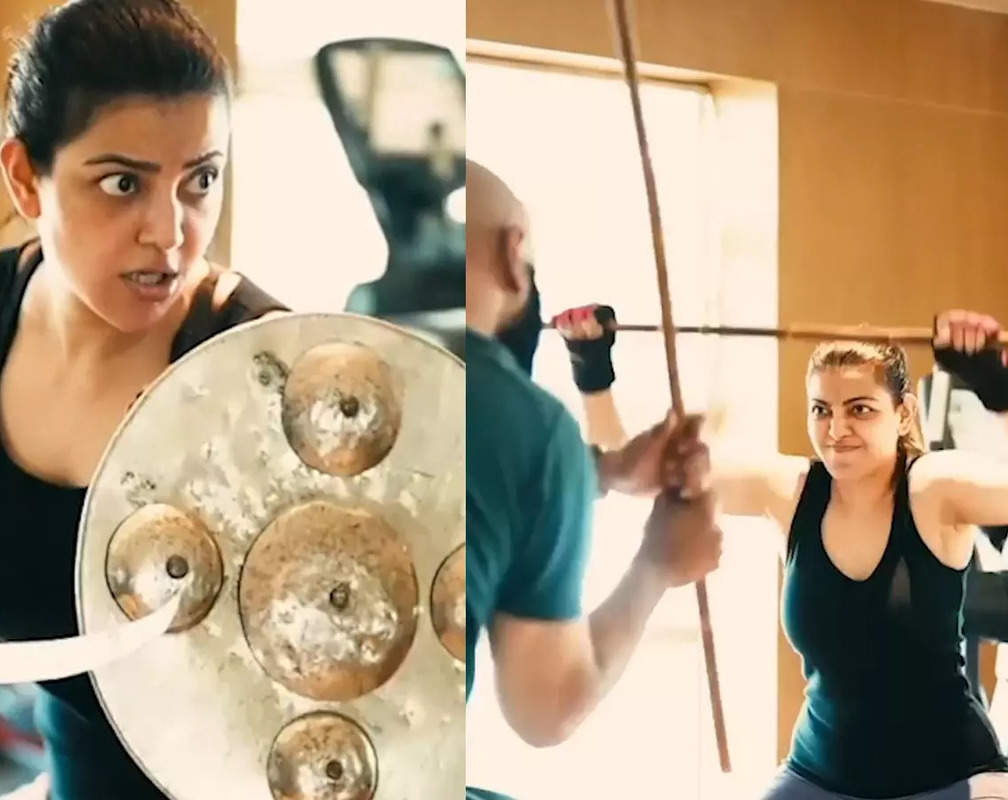 
Kajal Aggarwal shares Kalaripayattu session video, says 'The ancient Indian martial art empowers physically as well as mentally'
