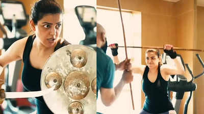 Kajal Aggarwal shares Kalaripayattu session video, says 'The ancient Indian martial art empowers physically as well as mentally'