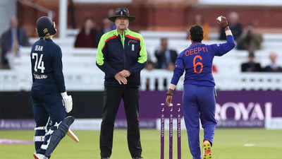 MCC says run-out decision in India vs England women's match 'properly' made